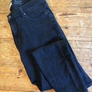 7 For All Mankind, Luxe Vintage, Black, The Ankle Skinny, size 31